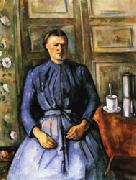 Paul Cezanne Woman with Coffee Pot oil painting